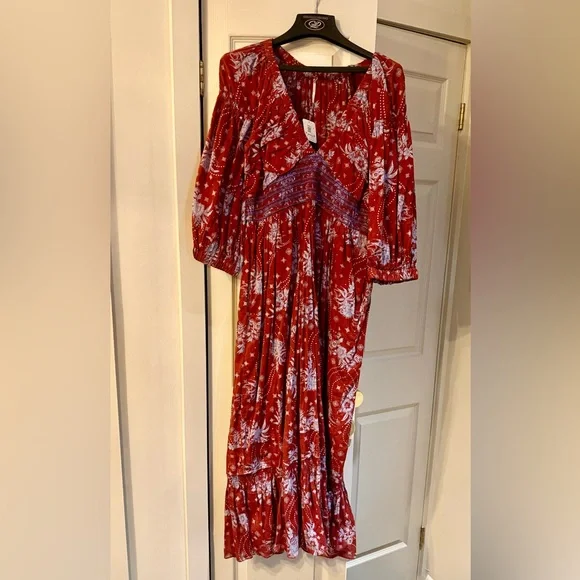 Free People Boho Maxi Dress - Picture 1 of 9